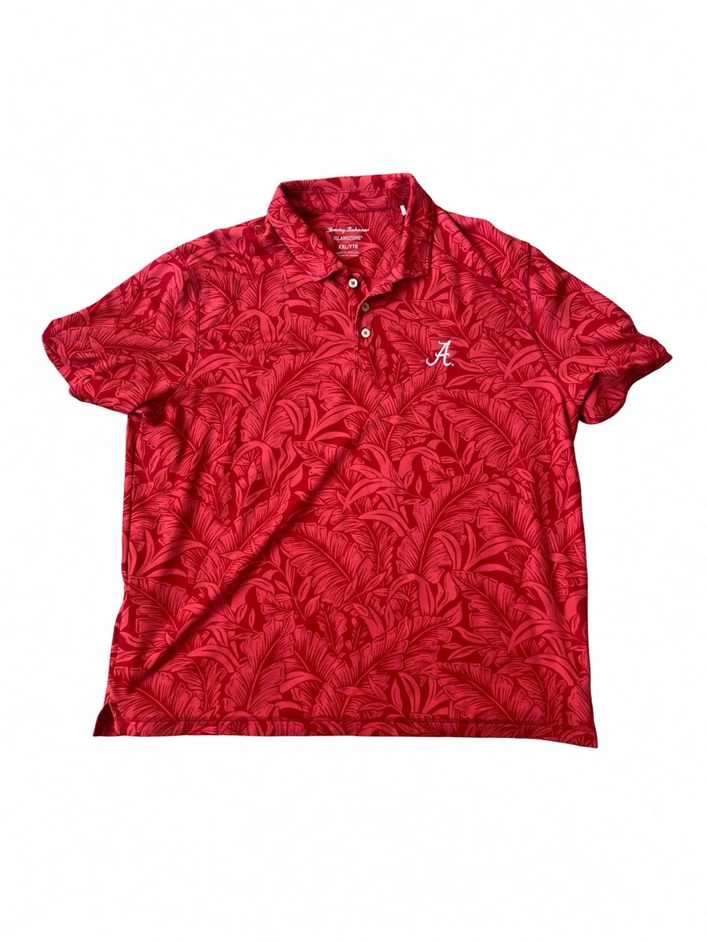 Tommy Bahama Men's Alabama Crimson Polo Shirt XXL Supima Cotton
